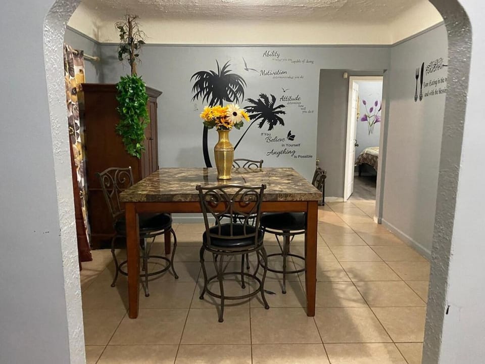 Dining area