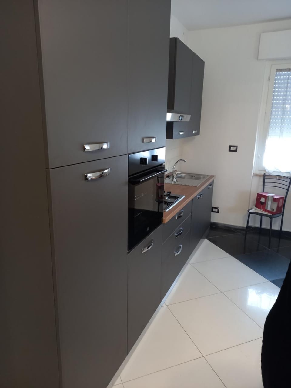 Kitchen or kitchenette, Dining area, dishwasher, oven
