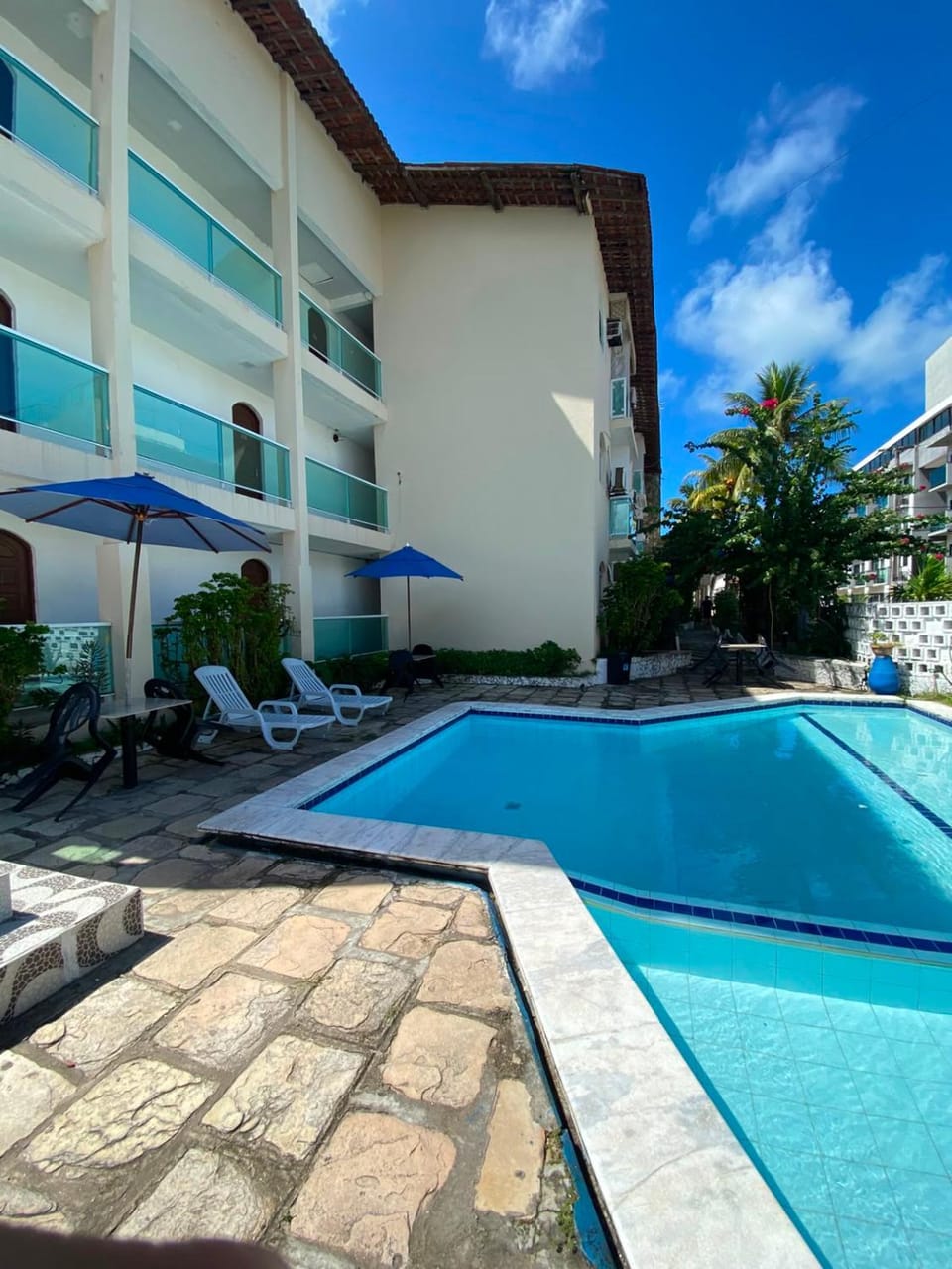 Property building, Pool view, Swimming pool