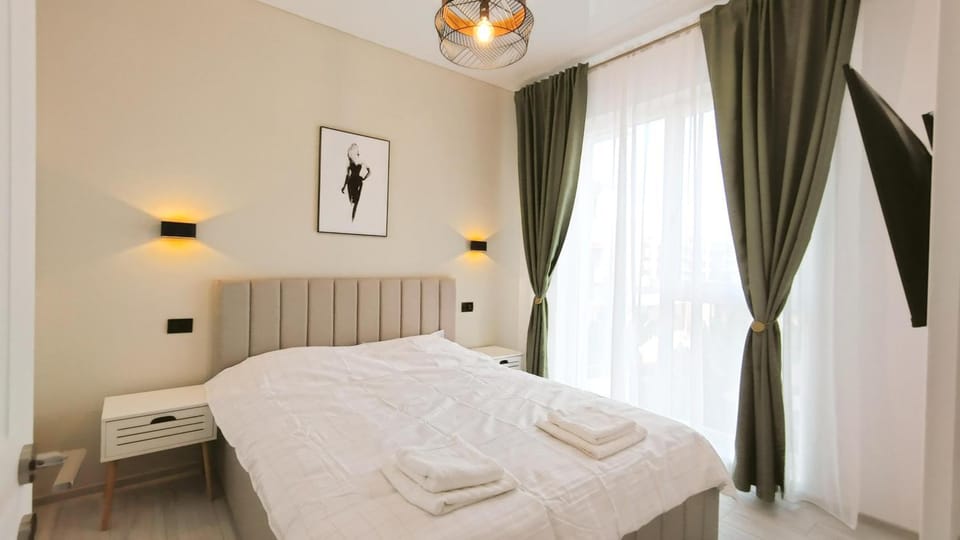 Vista Mamaia Boutique Green&Cozy - Rooftop pool and parking Apartment in Constanța County