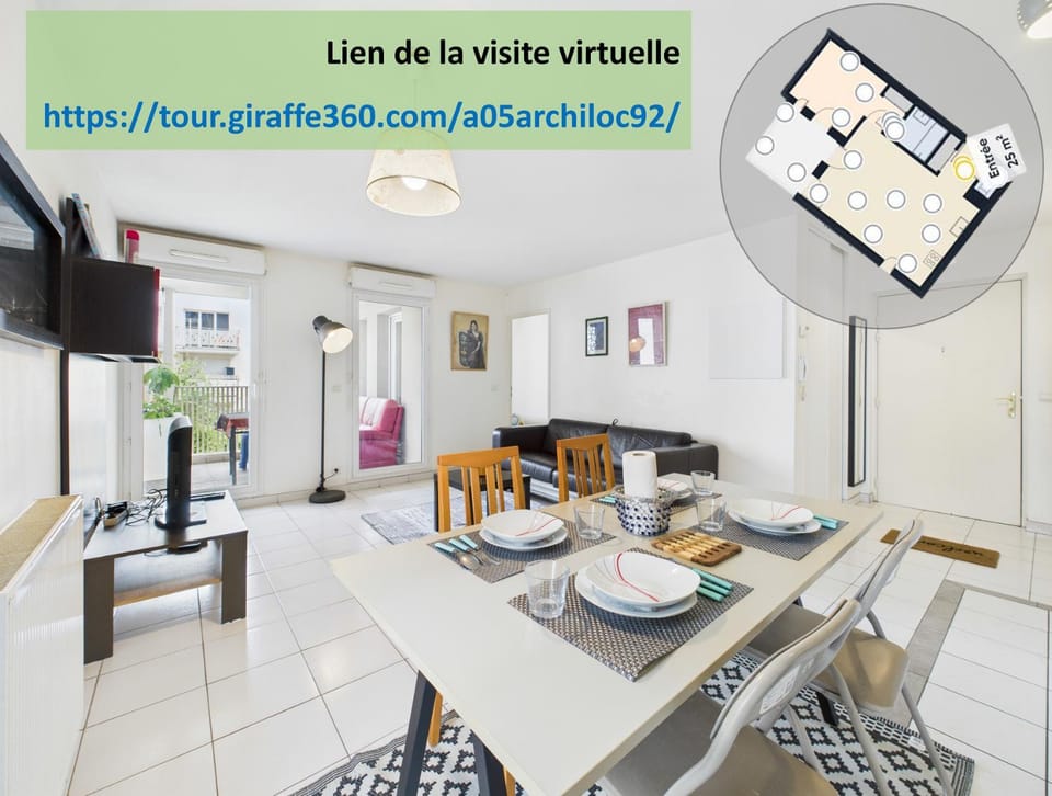 Living room, Dining area