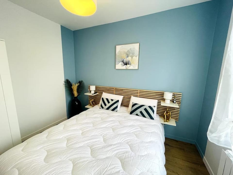 Rêve bleu au port avec parking gratuit Apartment in Caen