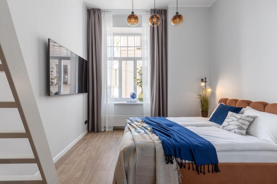 Charming Old Town Loft Studio Apartment in Riga