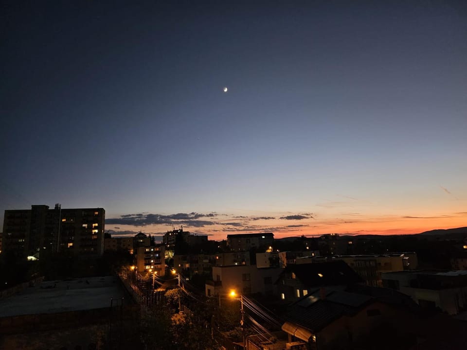 Balcony/Terrace, City view, Sunset
