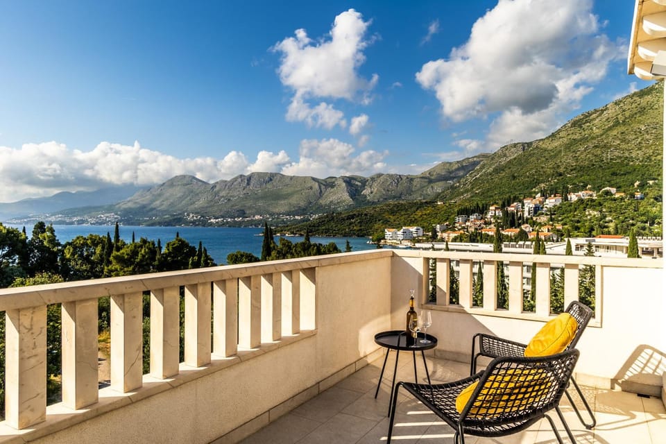 Day, Natural landscape, View (from property/room), Balcony/Terrace, Sea view