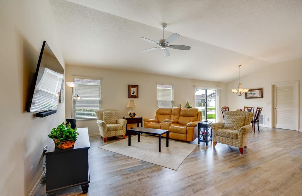 Pet-Friendly Home w/ Patio in The Villages House in Wildwood