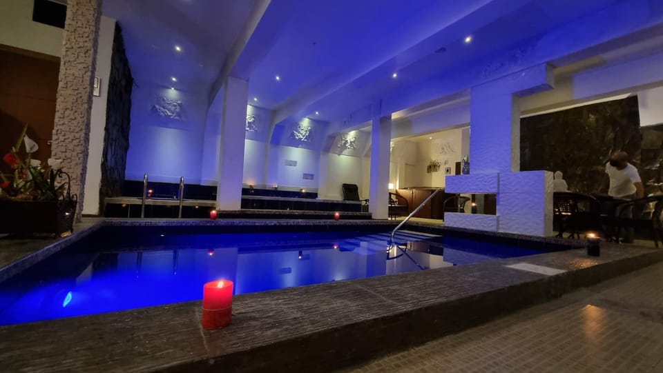 Sauna, Pool view, Swimming pool, Swimming pool