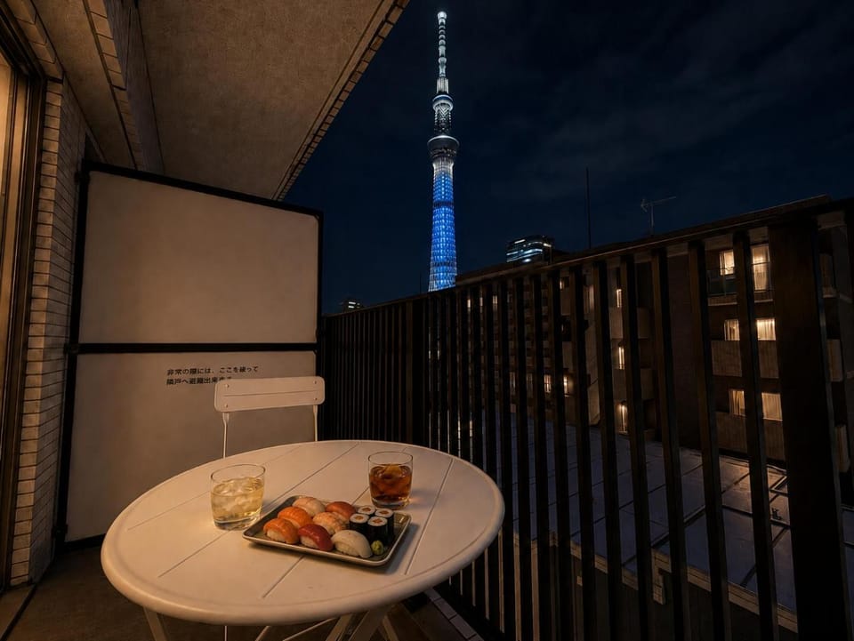 Night, Balcony/Terrace, Dinner