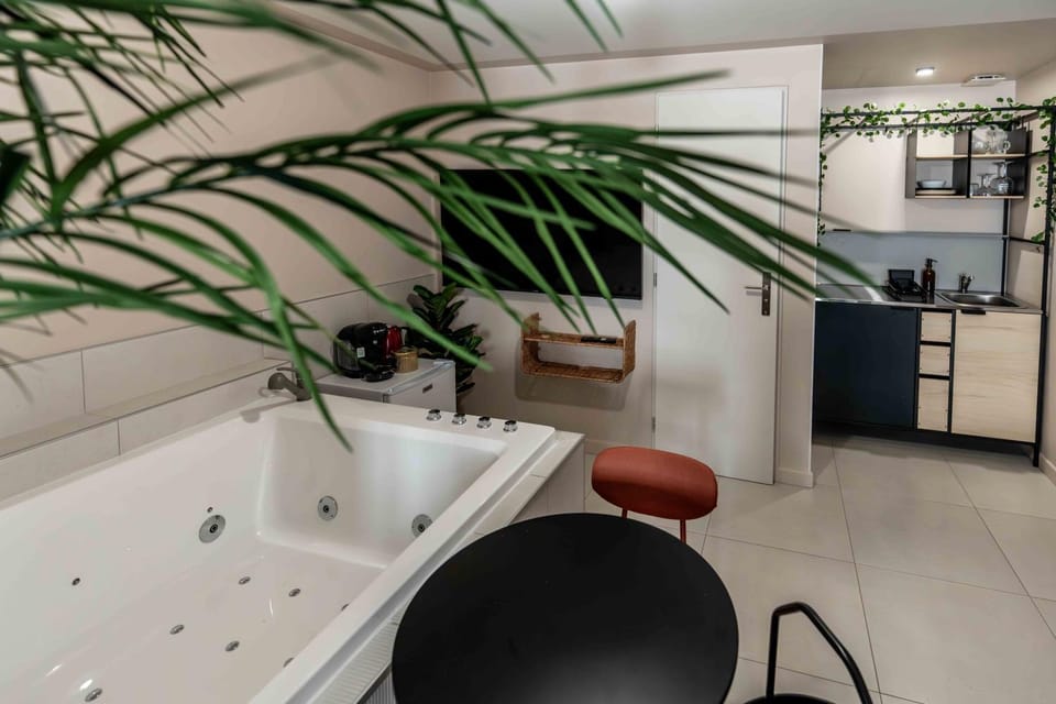 Hot Tub, TV and multimedia, Kitchen or kitchenette, minibar