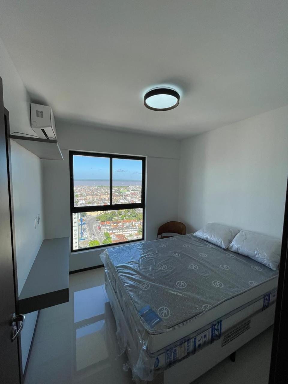 Bed, Bedroom, air conditioner