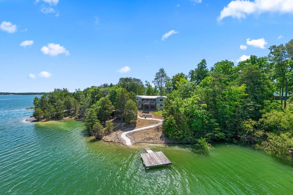 Rustic Lakefront Home with Beach House in Douglas Lake