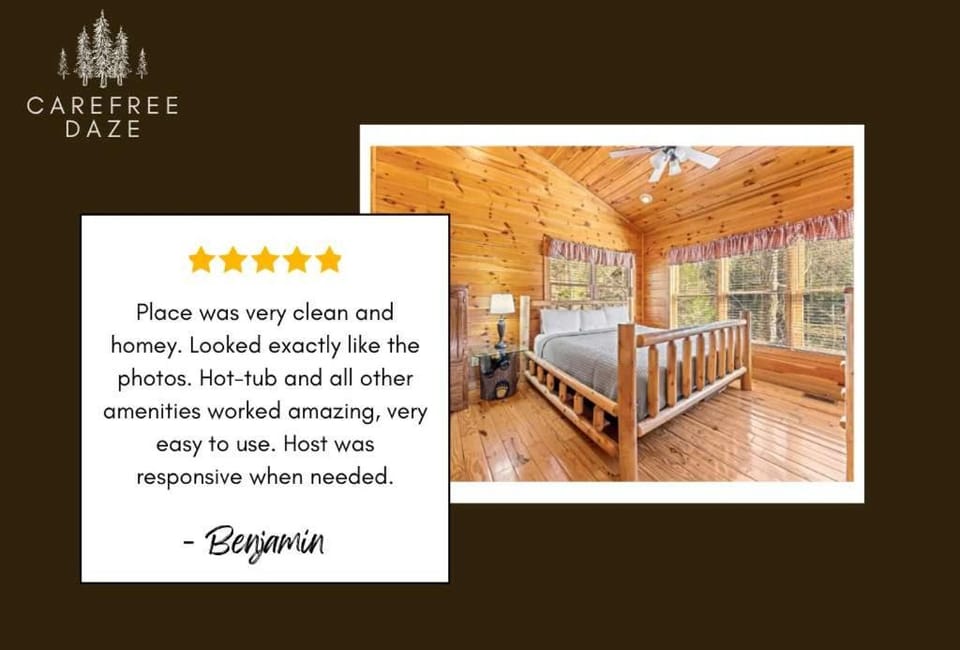 Cozy Cabin Stay for Family of 8 with Hot Tub & Game Room Cabin in Gatlinburg