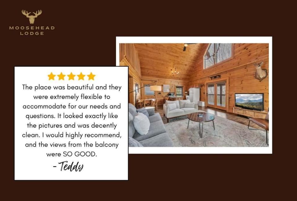Moosehead Lodge - Fantastic Cabin at Lake Douglas Cabin in Douglas Lake