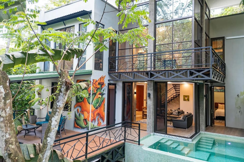 Casa de Agua, A Jungle Retreat in Manuel Antonio Villa in Quepos