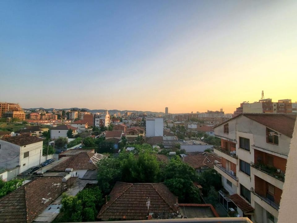 Natural landscape, Balcony/Terrace, City view, Sunset