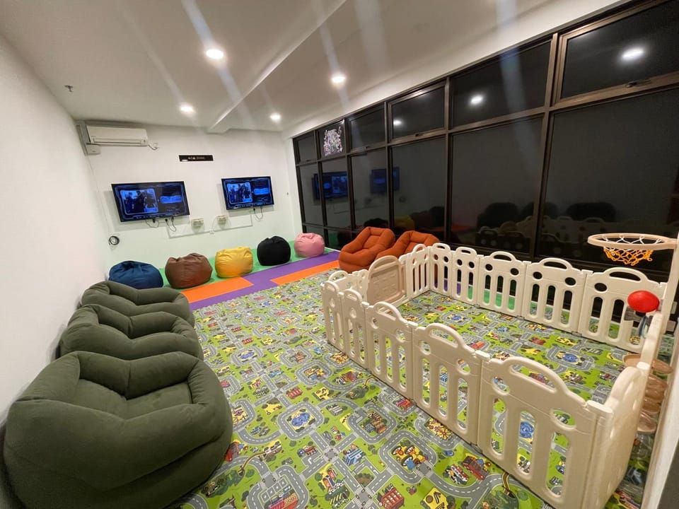 Children play ground, Game Room, Seating area
