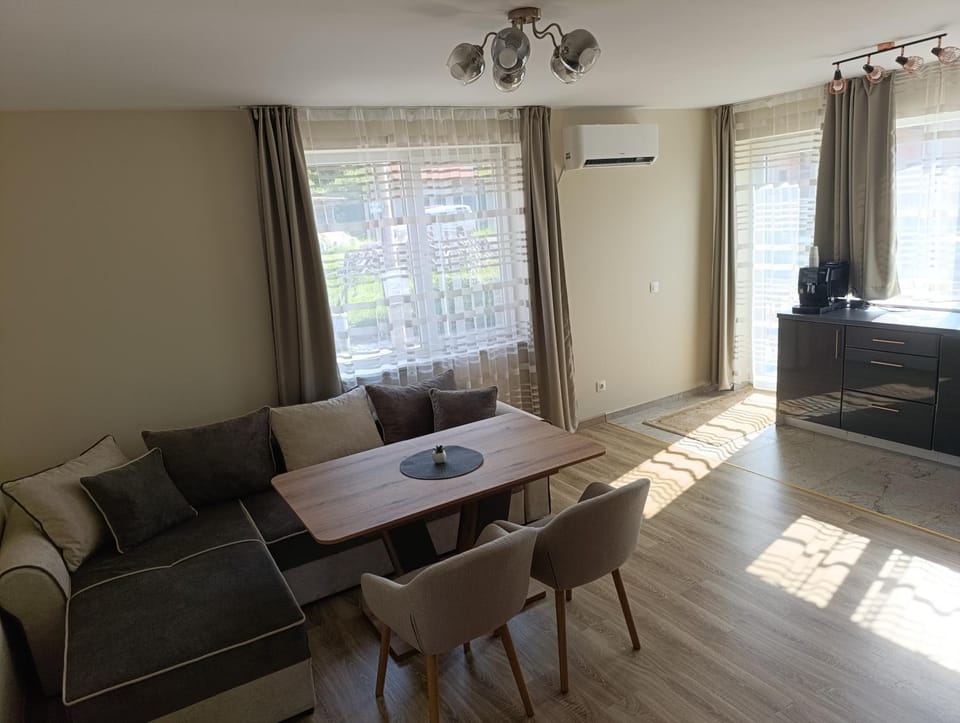 Living room, Dining area, air conditioner