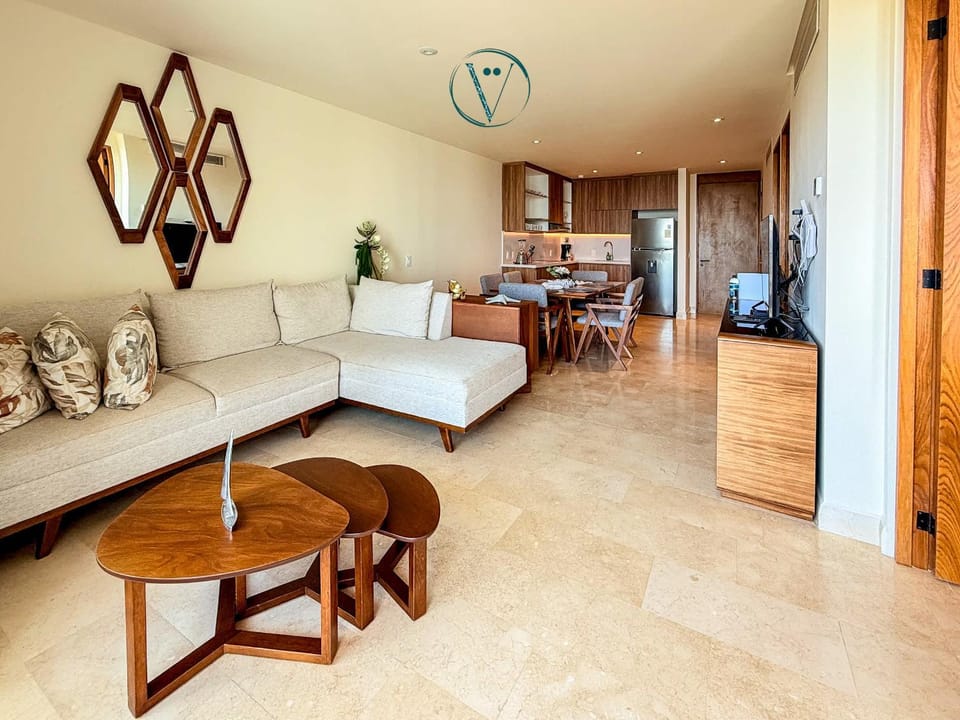 Luxury Oceanview 2BR La Cruz de Huanacaxtle Apartment in Mesa Quemada