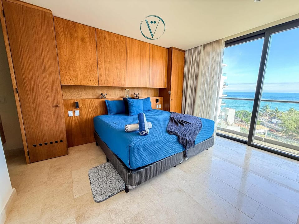 Luxury Oceanview 2BR La Cruz de Huanacaxtle Apartment in Mesa Quemada