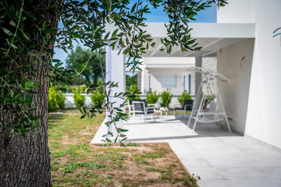 Property building, Patio