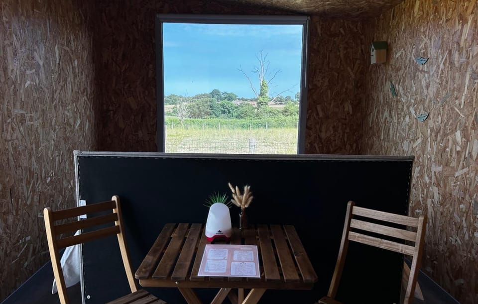 Ecolodge premium avec bain nordique Nature lodge in Pays de la Loire