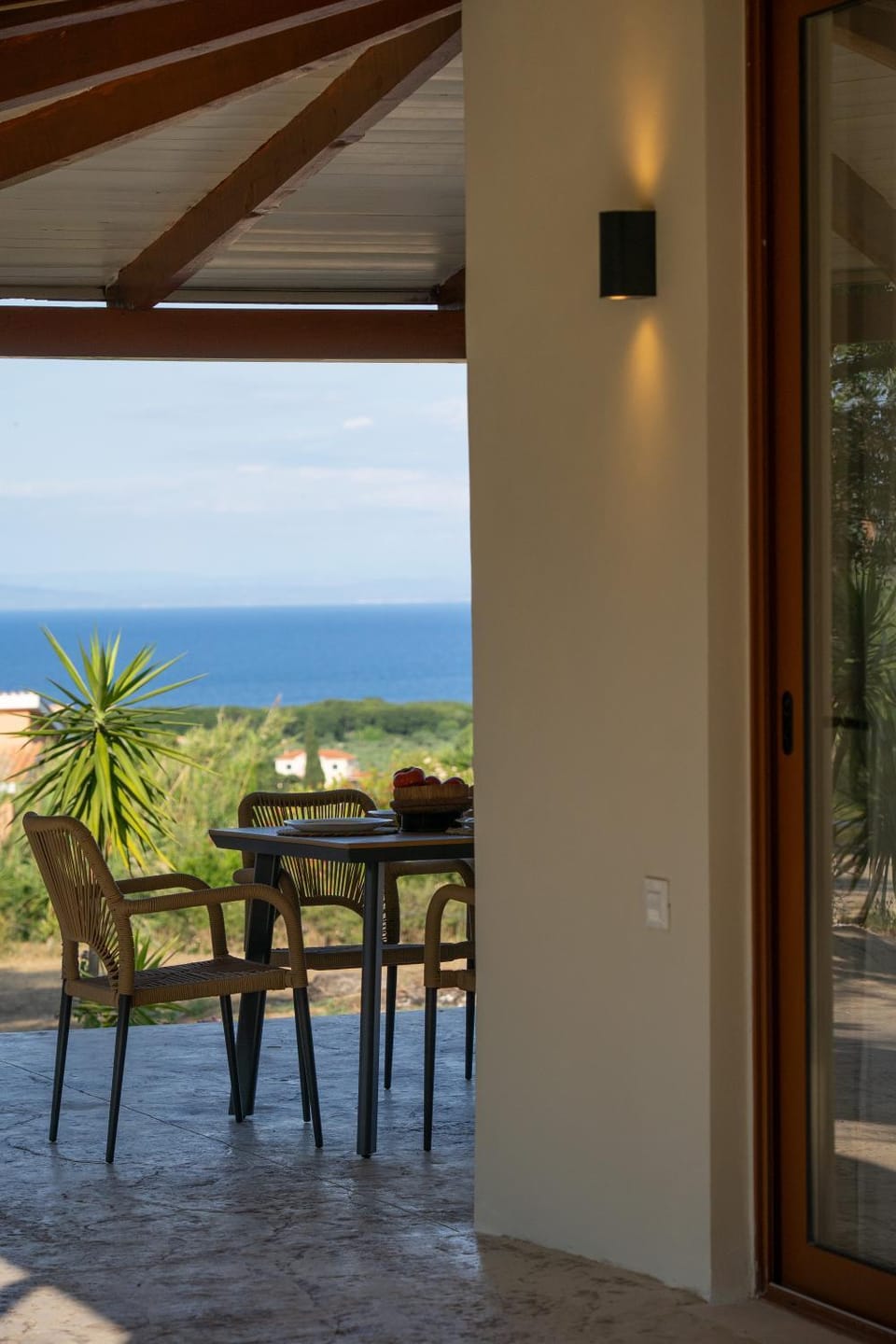 Patio, Natural landscape, View (from property/room), Balcony/Terrace, Sea view