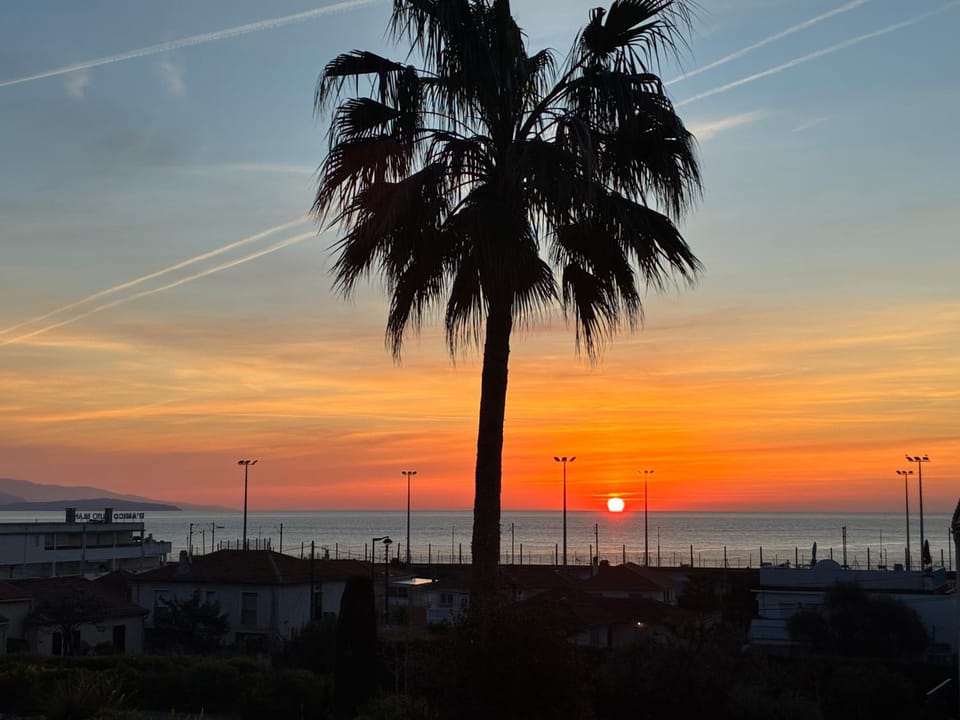 Sea view, Sunset