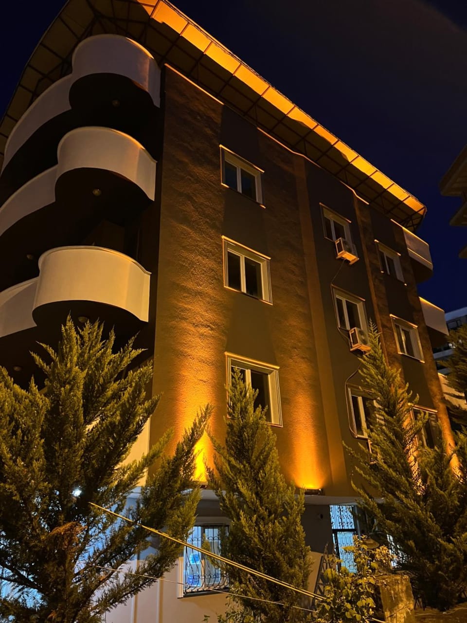 Property building, Night