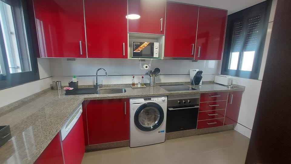 dishwasher, oven, stove, toaster, washing machine