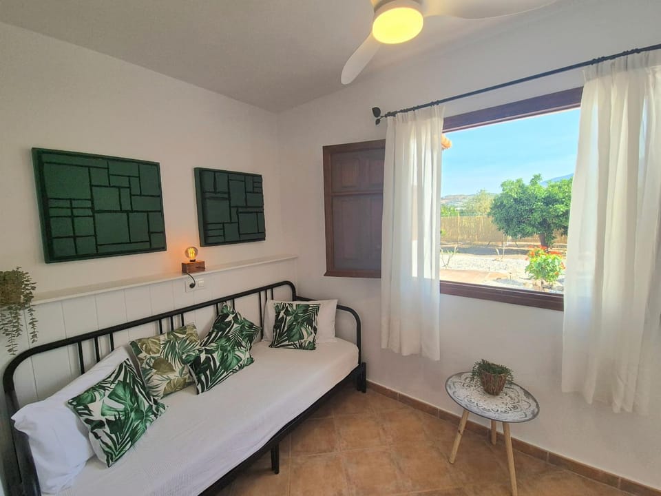 Bed, View (from property/room), Living room, Photo of the whole room, Seating area, Bedroom