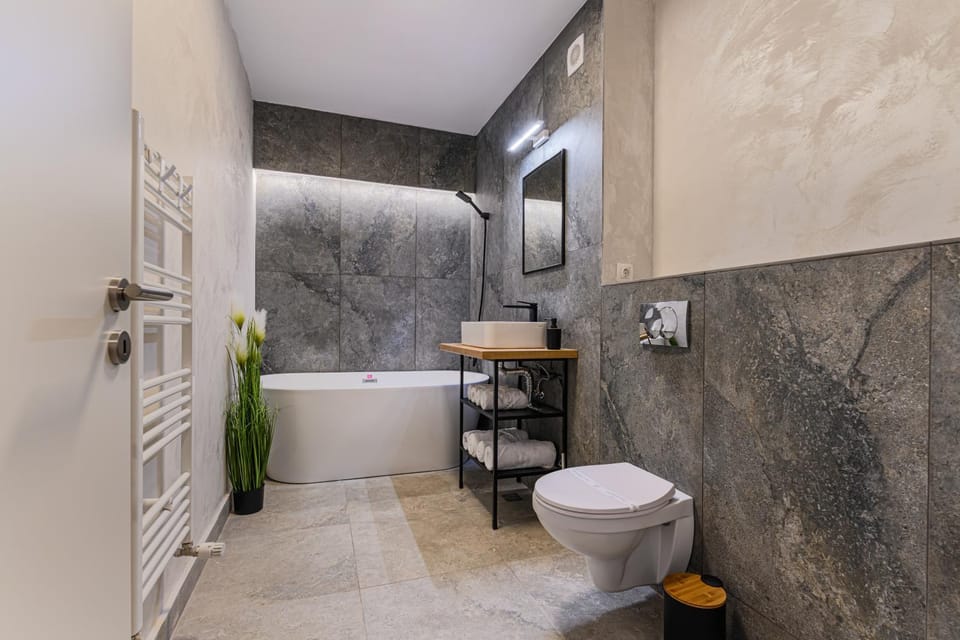Shower, Toilet, Bathroom, Bath, towels