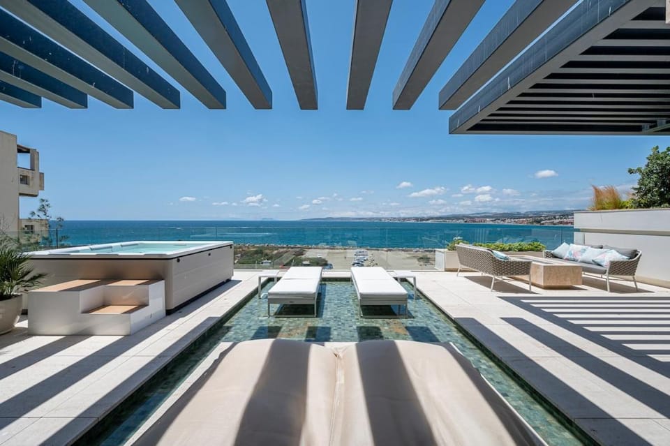 Luxury front line beach apartment IKKIL Bay Apartment in Estepona