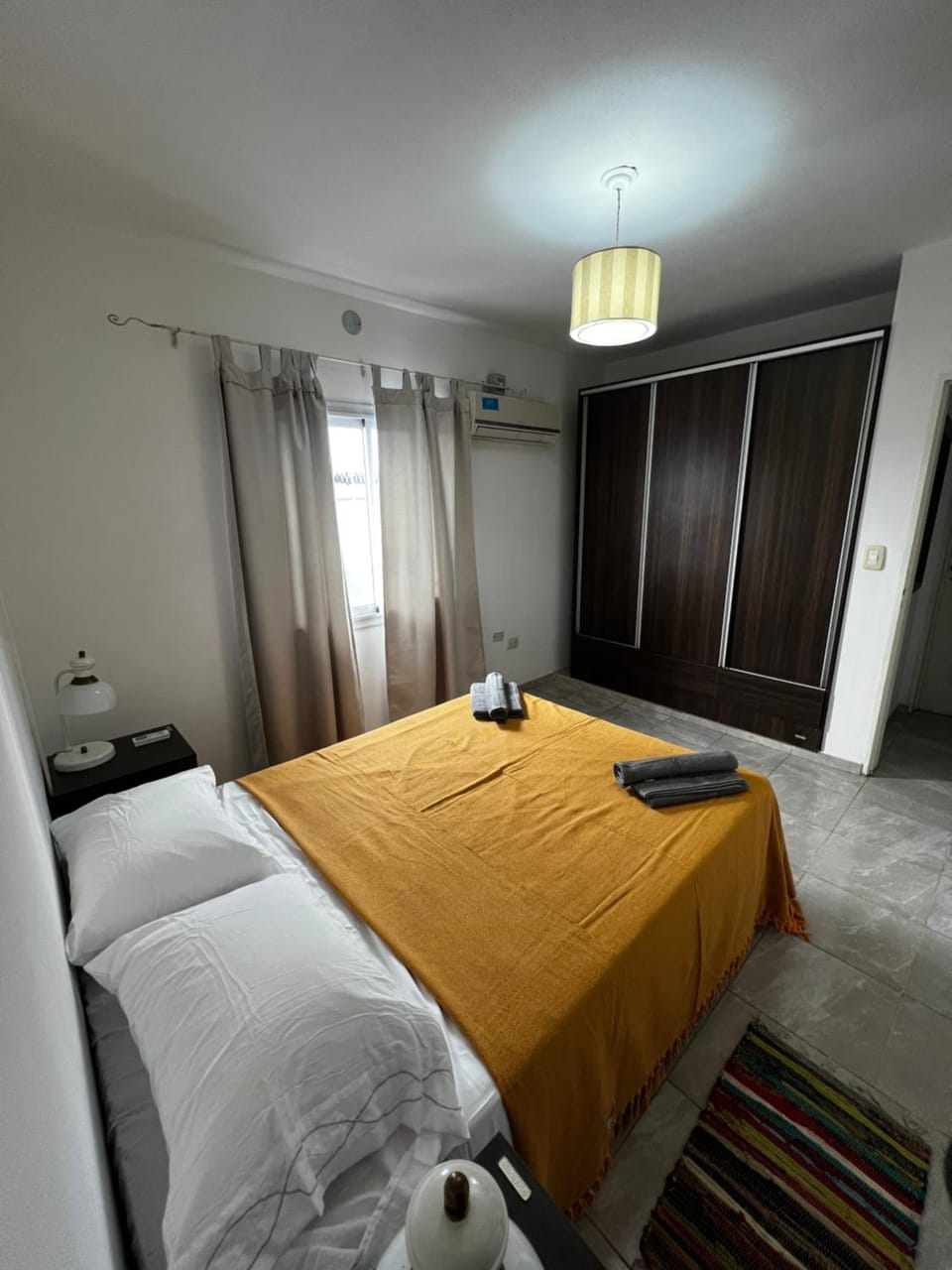 Photo of the whole room, wardrobe