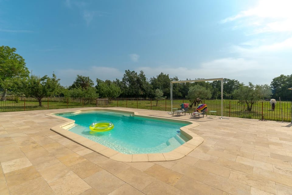 Property building, Living room, Swimming pool