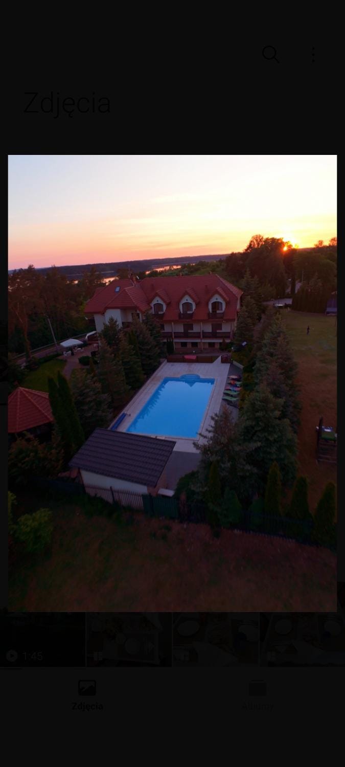Bird's eye view, Pool view, Swimming pool, Sunset
