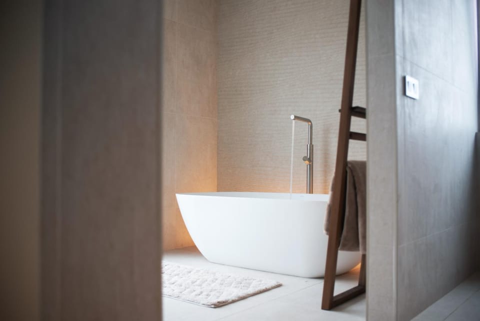 Shower, Bathroom, Bath, towels