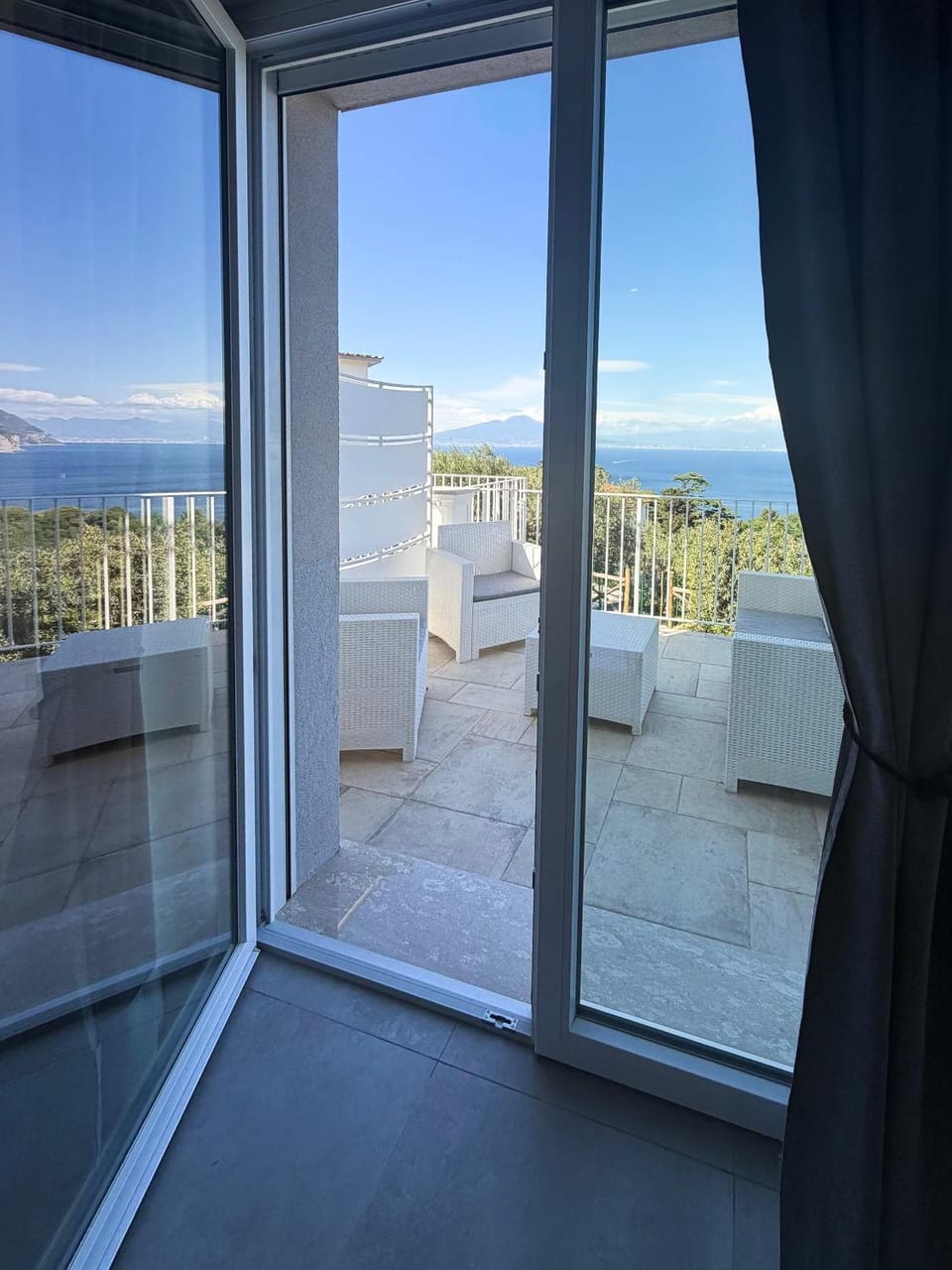Patio, Natural landscape, View (from property/room), Balcony/Terrace, Sea view, ATM