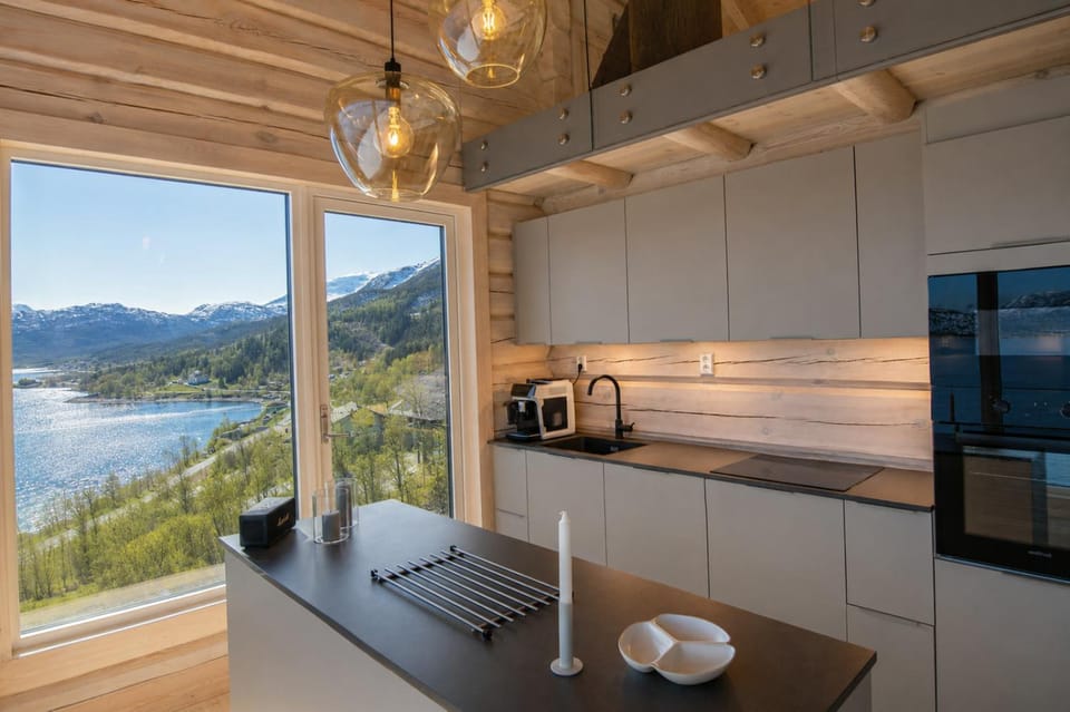 Kitchen or kitchenette, Sea view, kitchen, kitchen