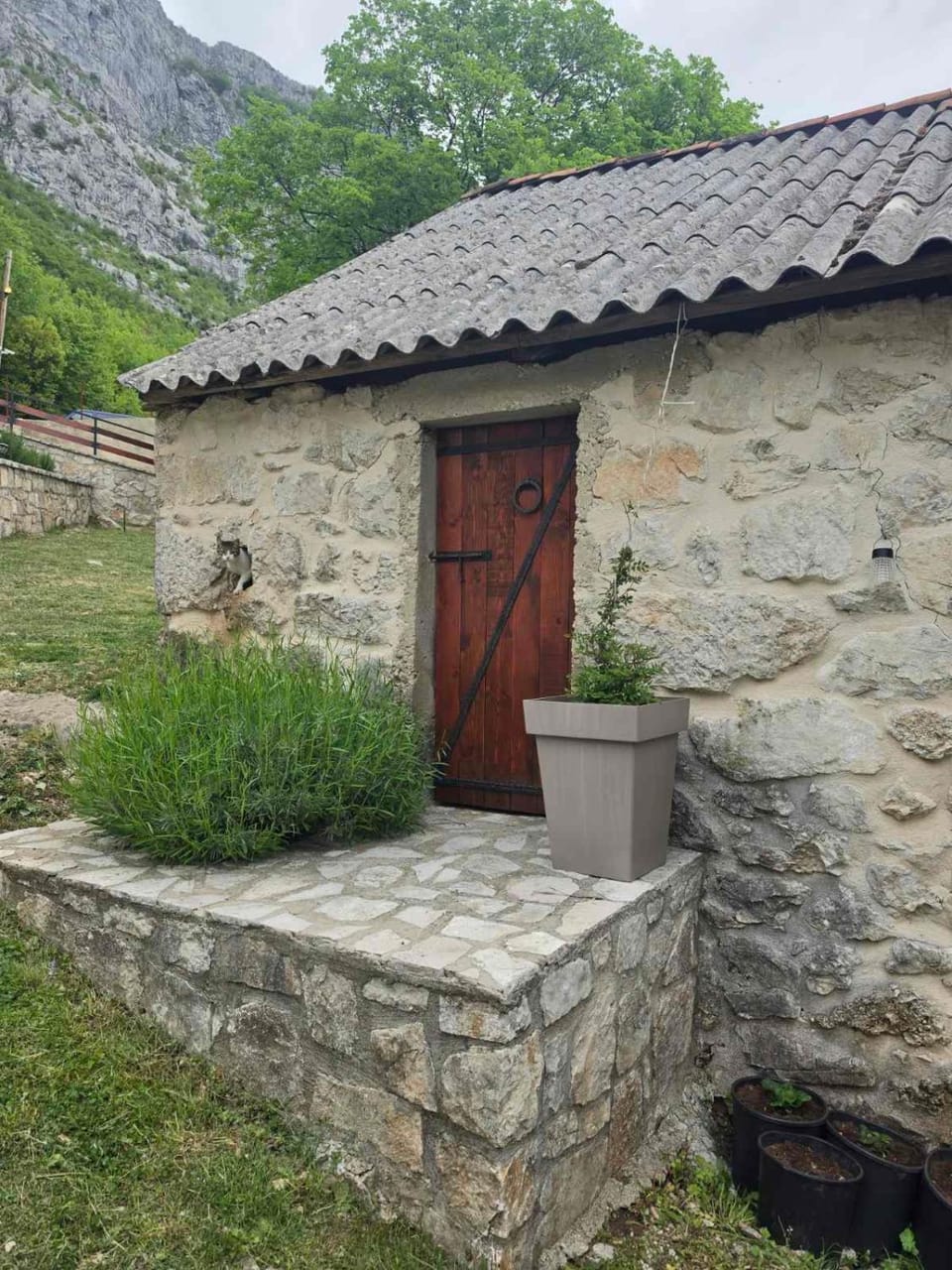 Ranch below Ostrog Nature lodge in Podgorica Municipality, Montenegro