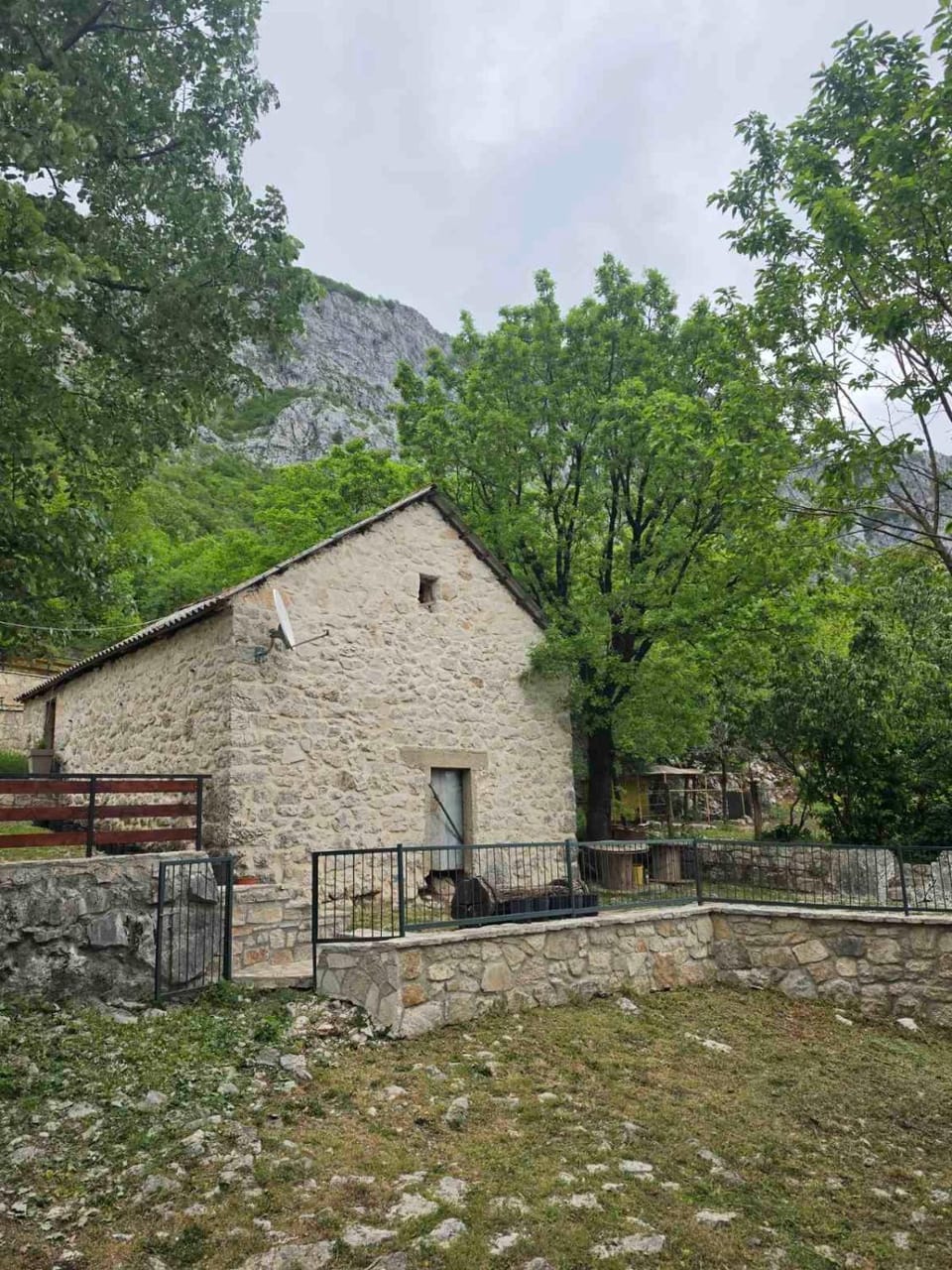 Ranch below Ostrog Nature lodge in Podgorica Municipality, Montenegro