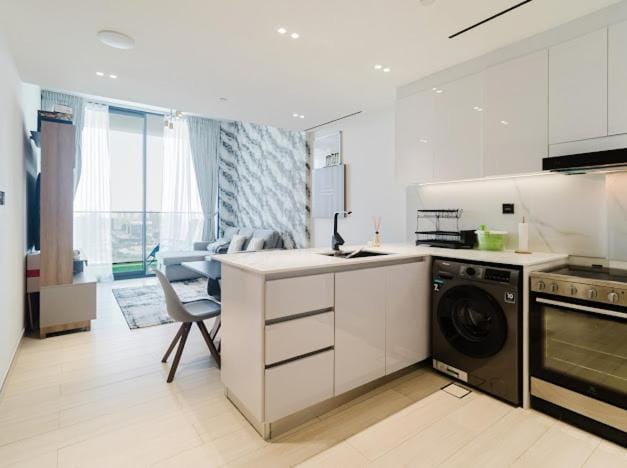 Modern apartment in the heart of JVC- Fully Furnished 1BR in Binghatti Corner Apartment in Dubai