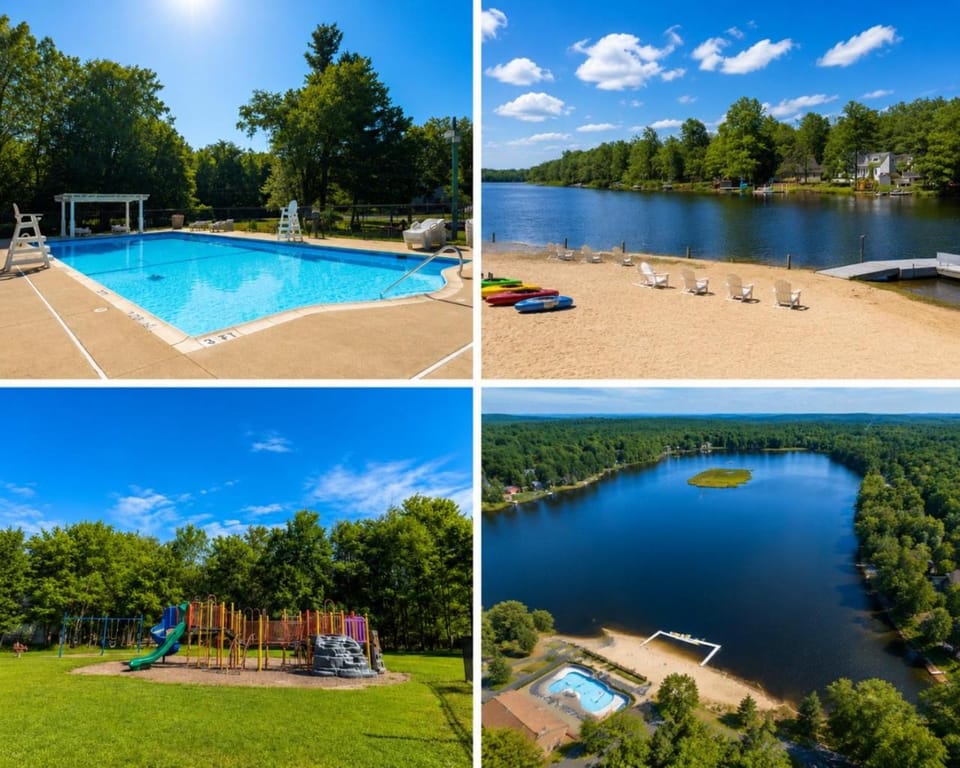 Lakeside Escape Hot Tub Private Dock Ski House in Coolbaugh Township