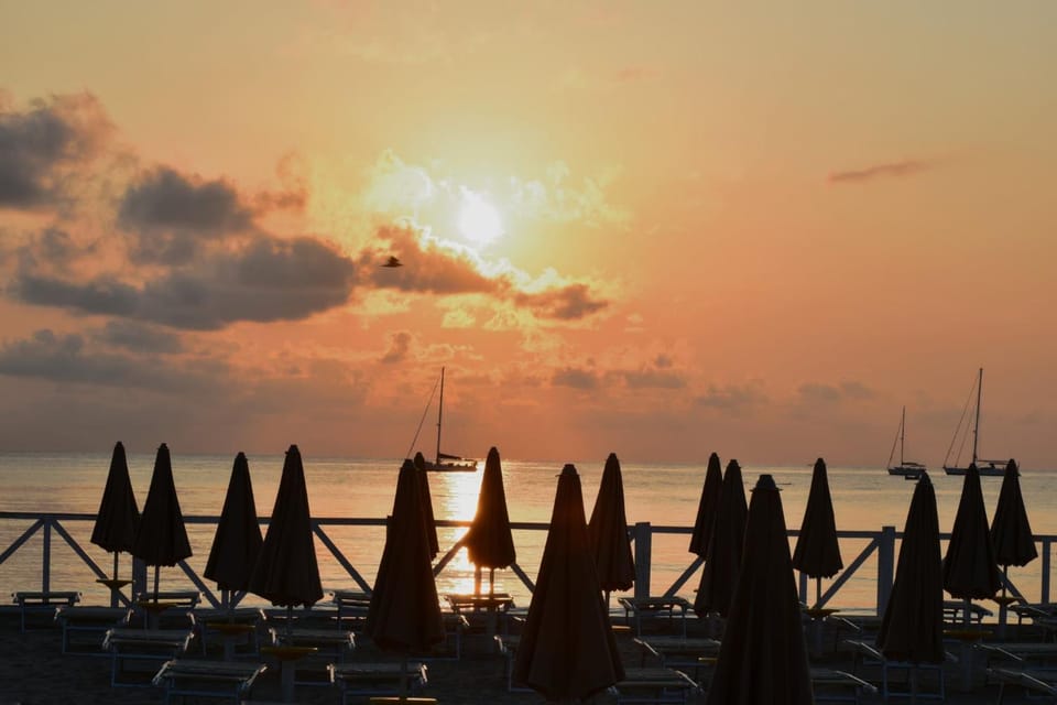 Sea view, Sunset
