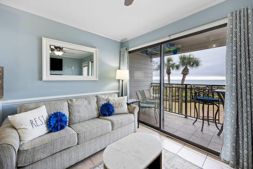 Wake Up to Waves Oceanfront Seaside Villa Villa in South Forest Beach