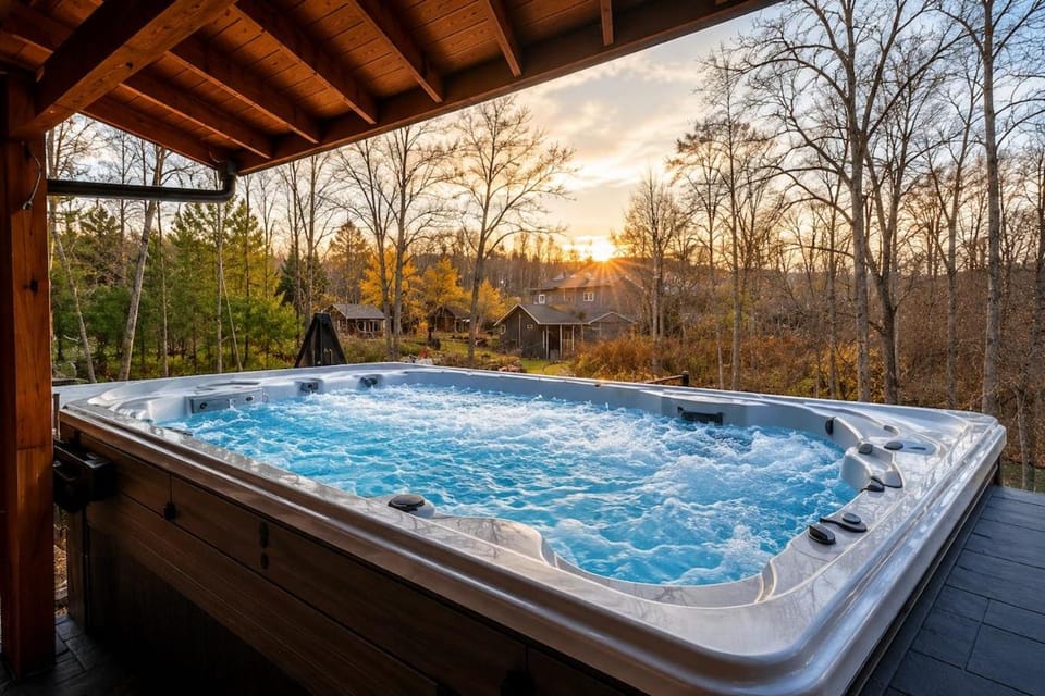 Luxury 10 Bedroom Chalet with Swim Spa Sauna and Cinema Chalet in Grey Highlands