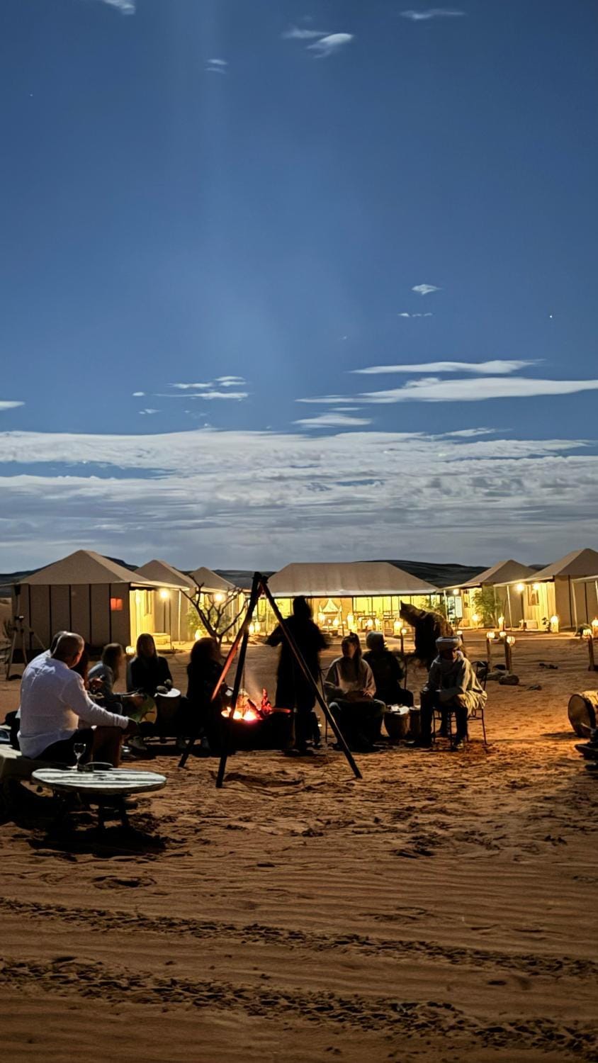 Tasnim Désert Camp & Activités Luxury tent in Morocco
