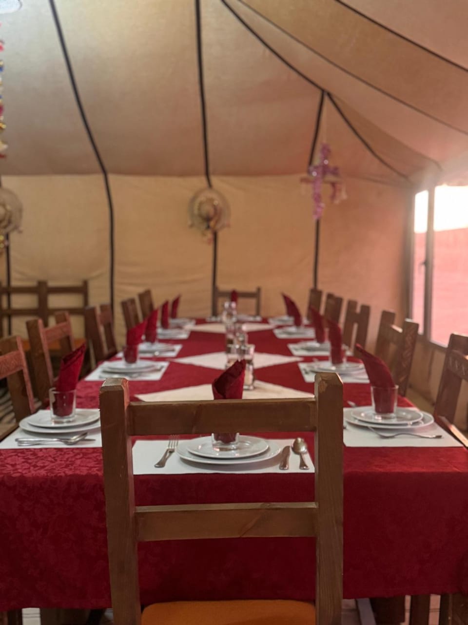 Tasnim Désert Camp & Activités Luxury tent in Morocco