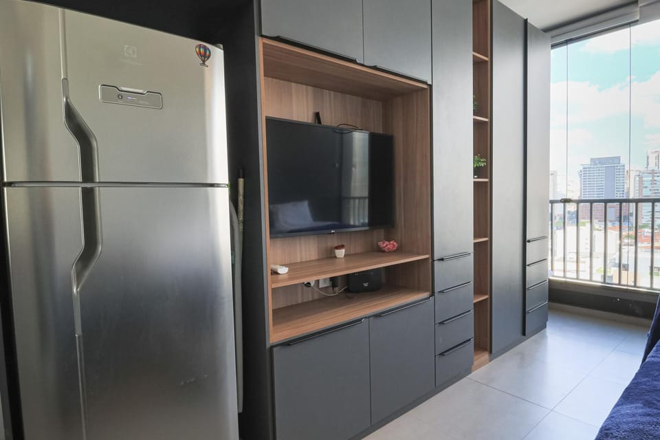 Flat aconchegante ao lado do Allianz com estacionamento Apartment in Sao Paulo City