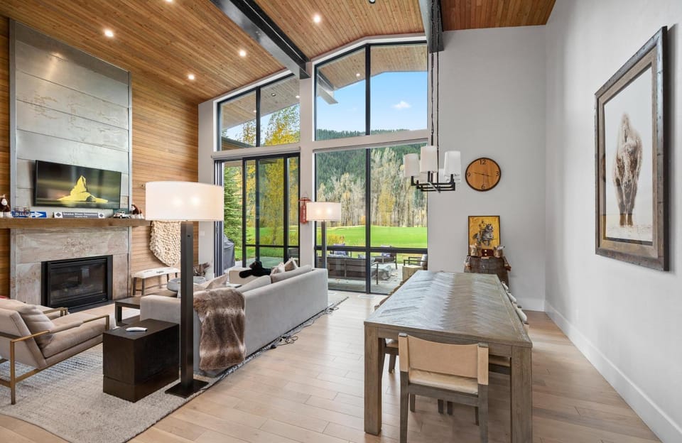 Patio, Living room, Seating area