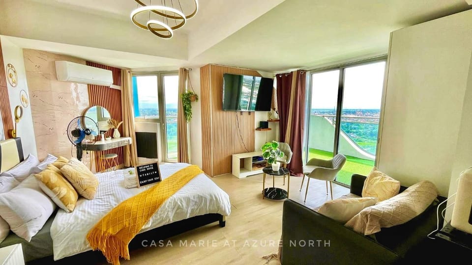 Spacious Deluxe Studio w Large Balcony at Azure Apartment in Calabarzon